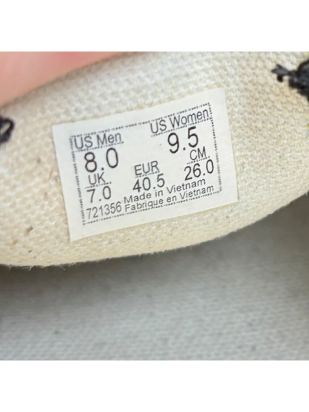 Vans Classic Slip-On Platform Men Size 8 Women 9.5 Black Athletic Shoes Sneakers - Picture 9 of 10
